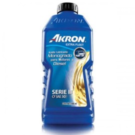 ACEITE DE MOTOR AKRON EXTRA FLEET API CF MONOGRADO DIESEL SAE 40